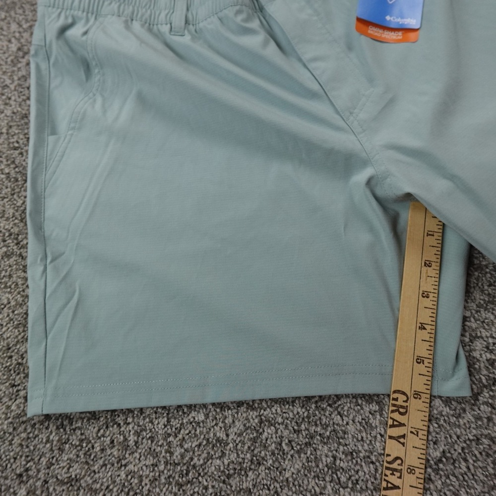 NEW Columbia Shorts Mens XL Blue PFG‎ Uncharted Omni Shade Fishing Outdoor Hike - Picture 3 of 16